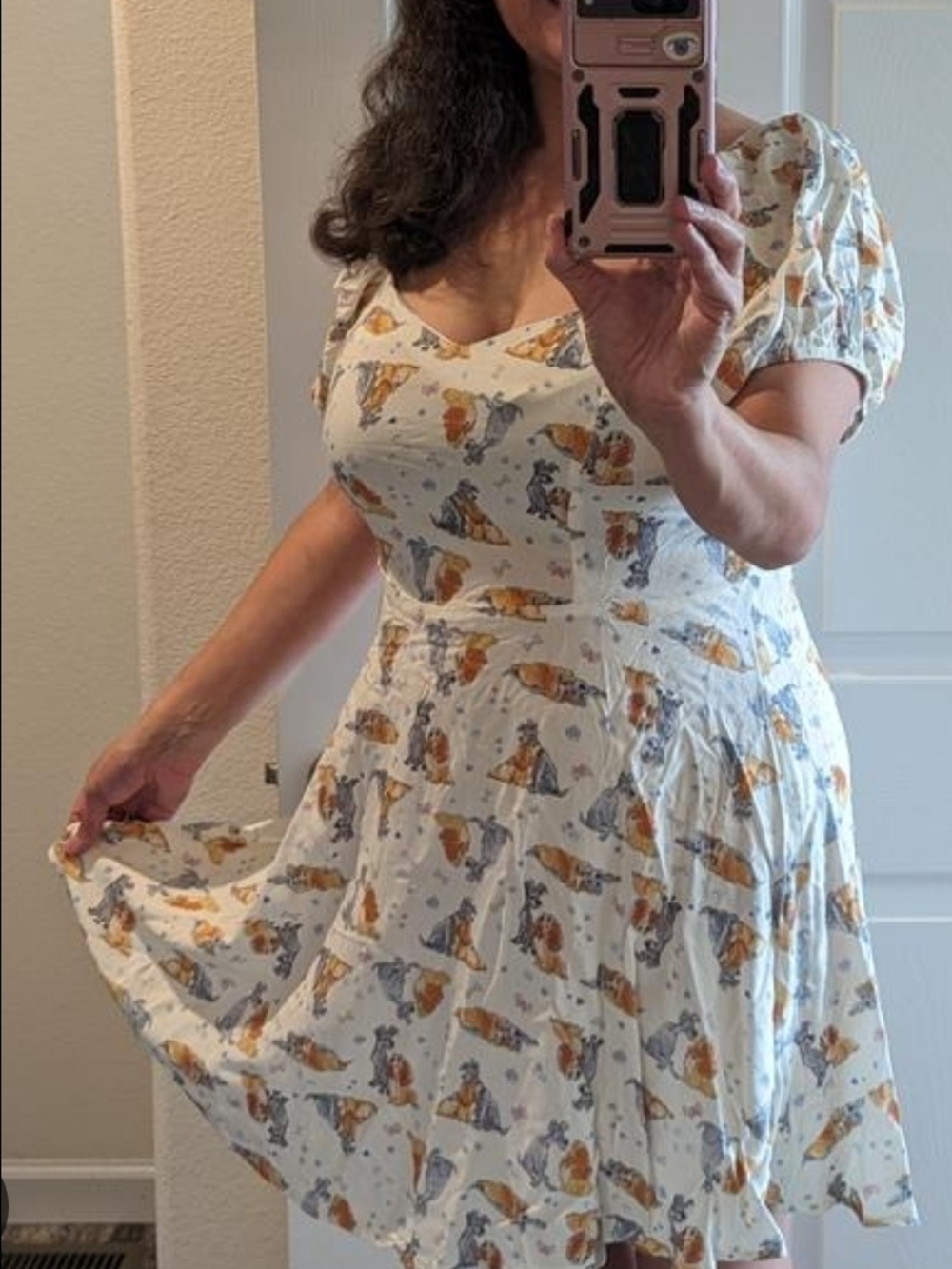 Lady And The Tramp Sweat Heart Dress XL - Picture 2 of 3
